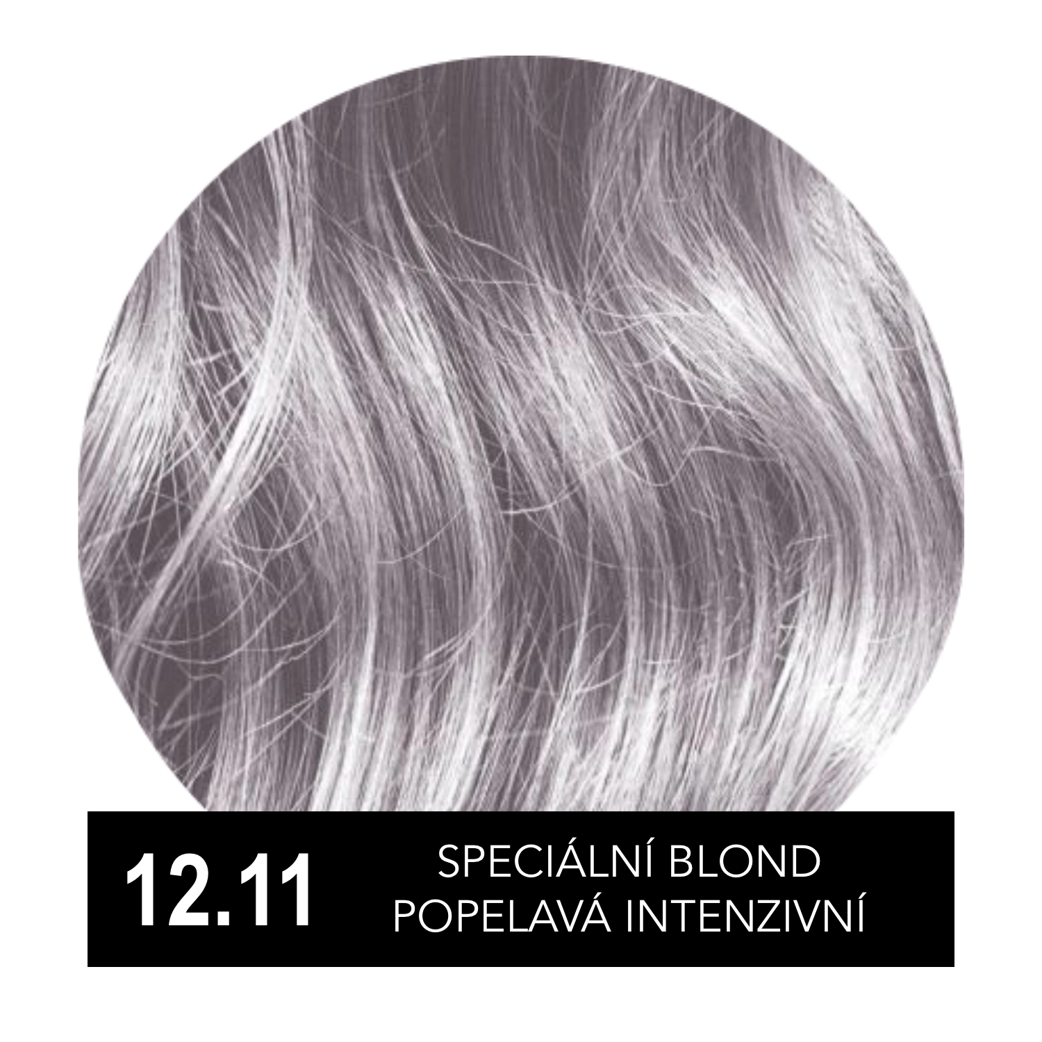 Hely Color permanentní barva na vlasy - speciální blond popelavá intenzivní (12.11/12AA) 60 ml