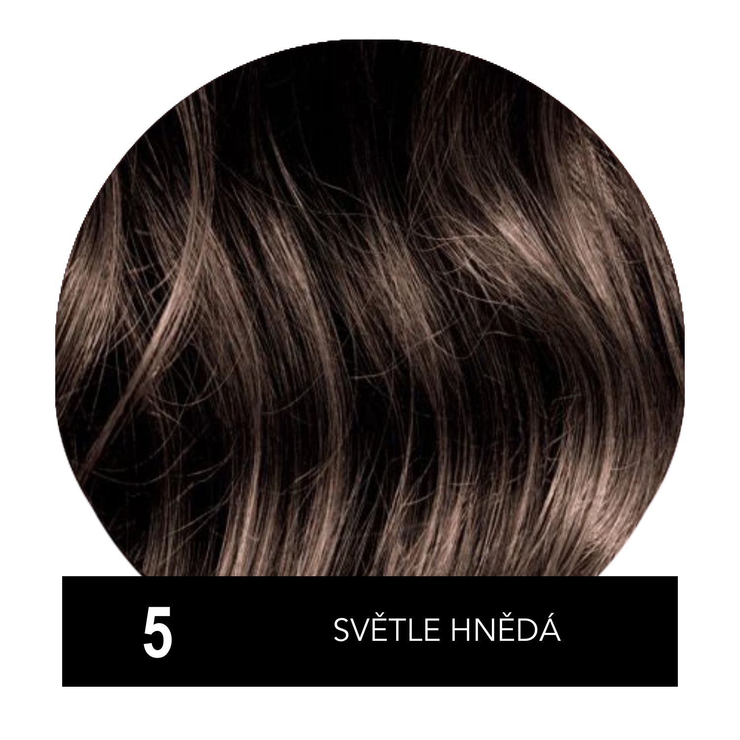 Hely Color permanentní barva na vlasy - světle hnědá (5/5N) 60 ml