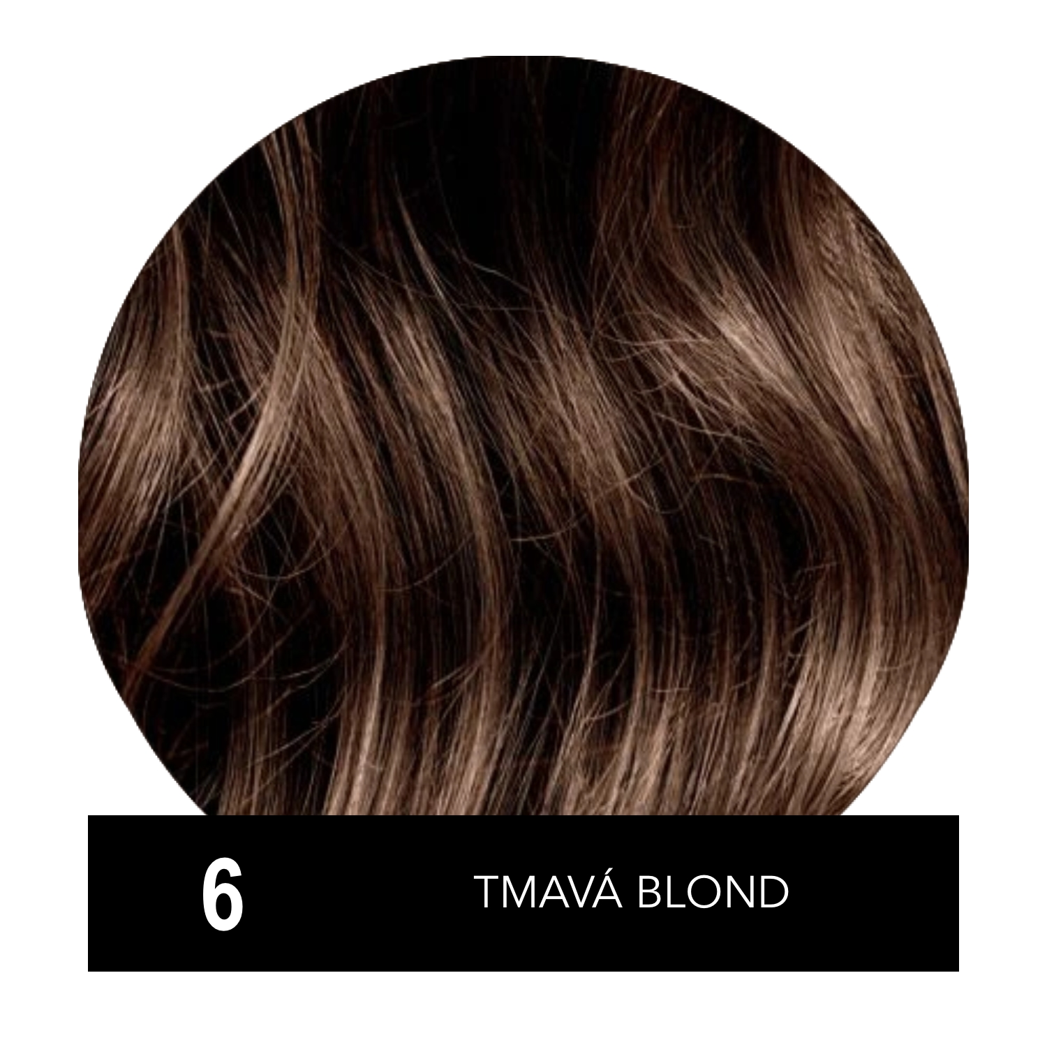 Hely Color permanentní barva na vlasy - tmavá blond (6/6N) 60 ml