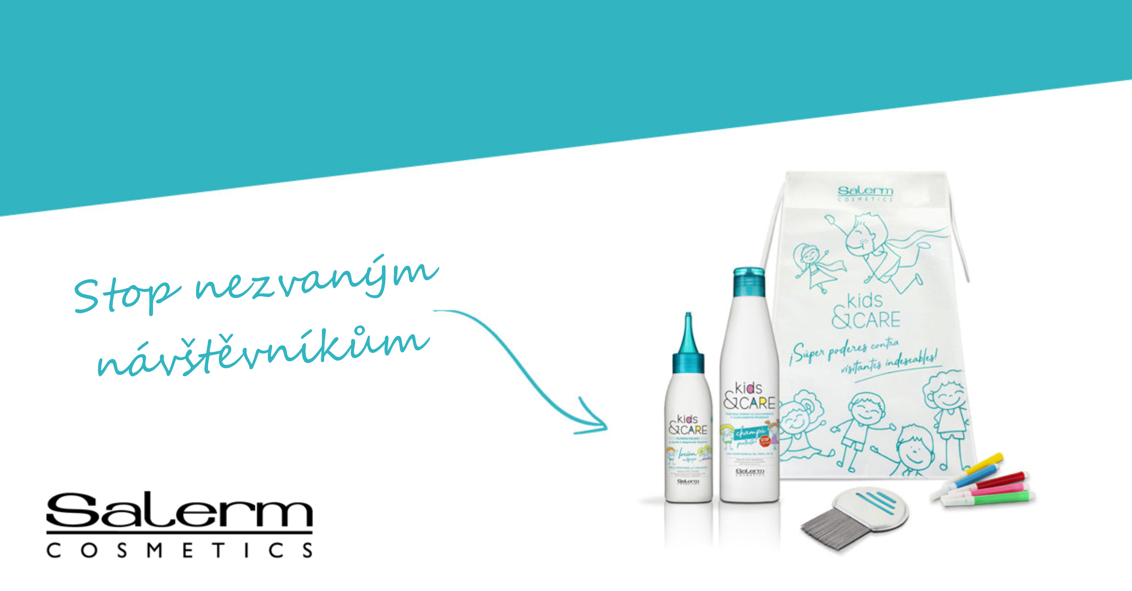 Salerm Kids&Care sada pro likvidaci vší