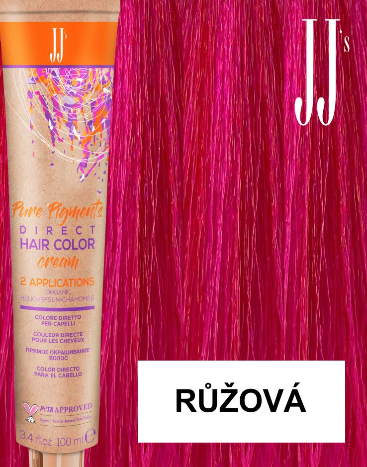 JJ's Direct Pink Tonic barva na vlasy růžová 100 ml