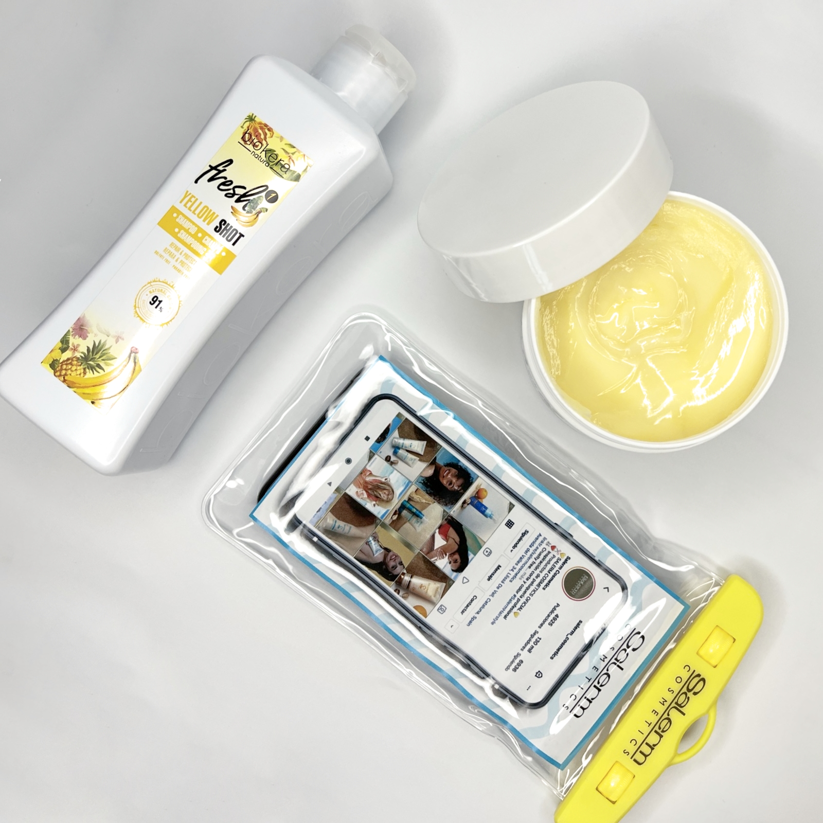 Salerm Yellow Shot kosmetická sada na vlasy