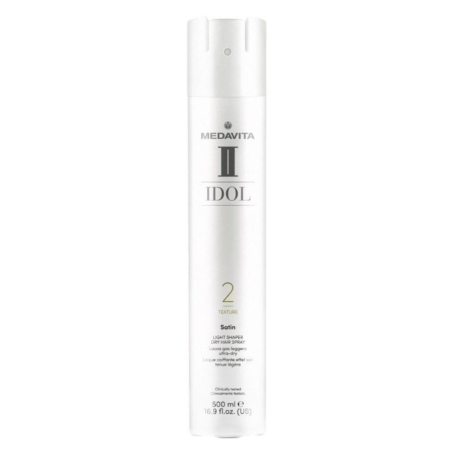 Medavita Idol Satin (2) ultra suchý lehký lak na vlasy 500 ml