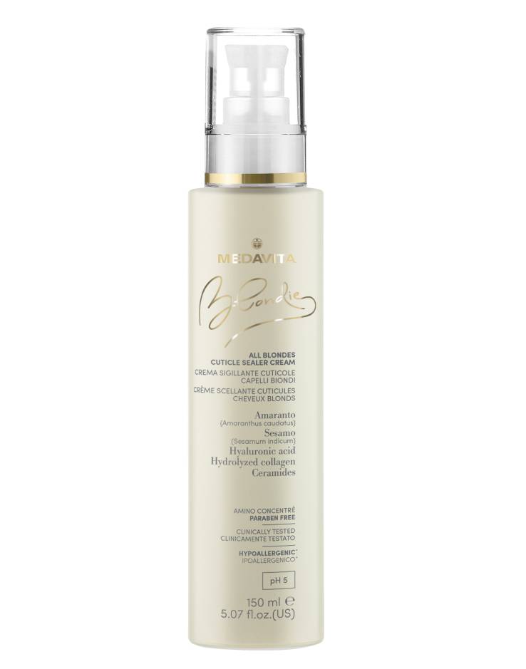Medavita Blondie All Blondes uzavírací krém pro blond vlasy 150 ml