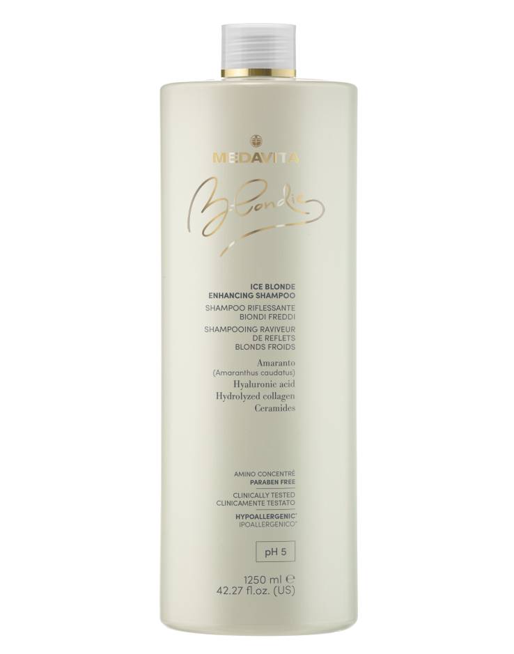 Medavita Blondie Ice Blondes šampón pro studené blond vlasy 1250 ml