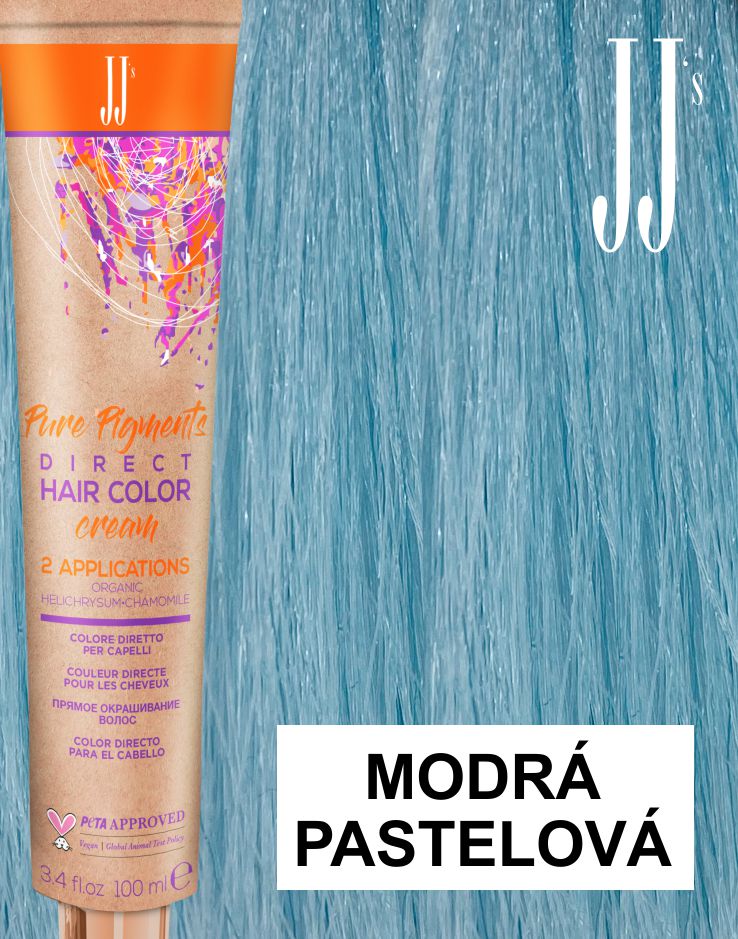 JJ's Direct Blue Dream barva na vlasy pastelová modrá 100 ml