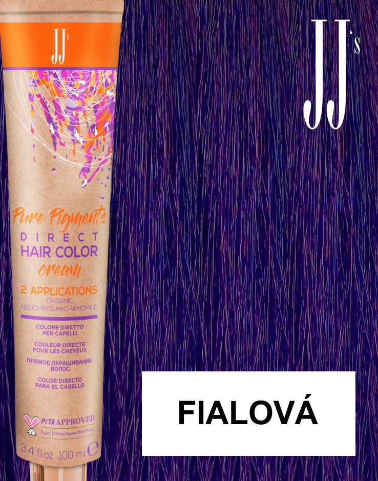 JJ's Direct Cyclamen Violet barva na vlasy fialová 100 ml