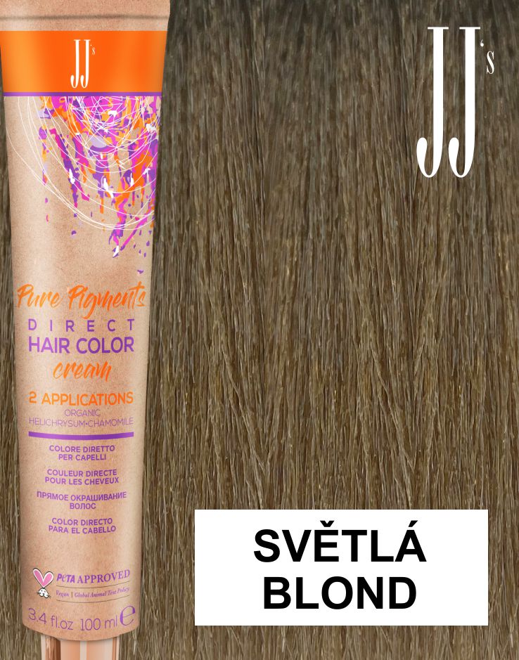 JJ's Direct Light Blond barva na vlasy světlá blond 100 ml