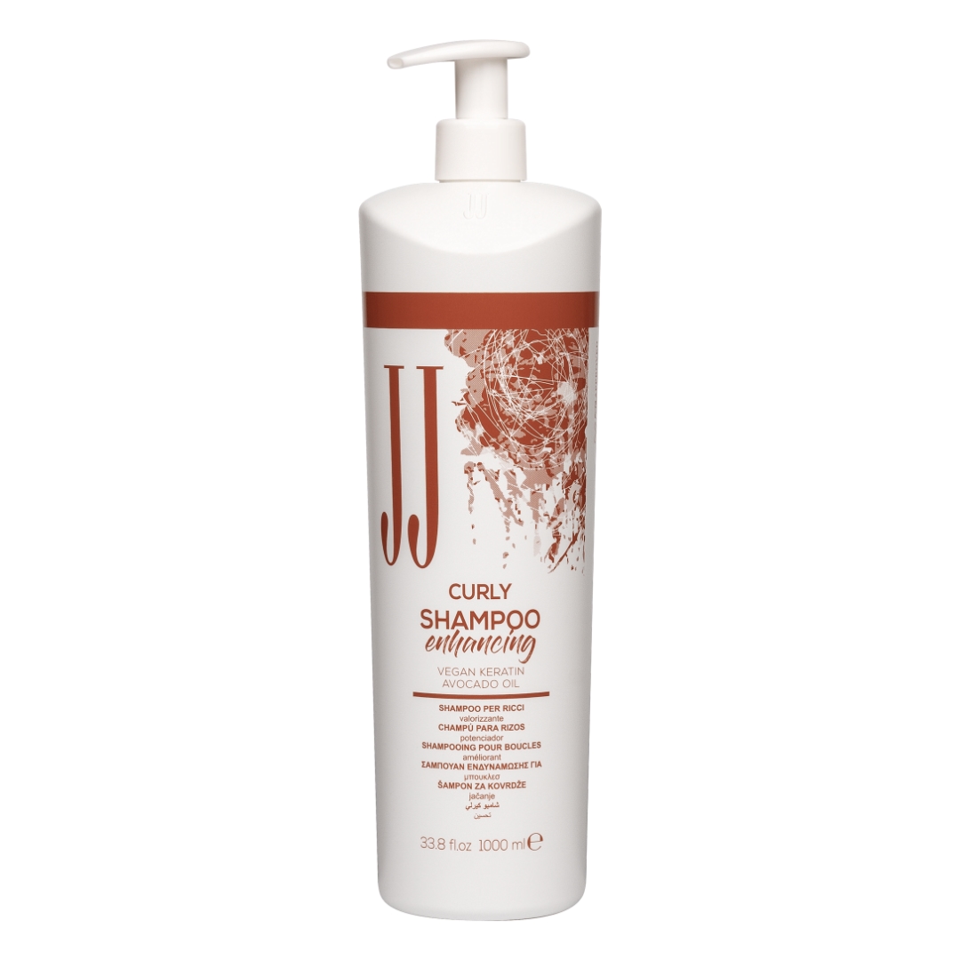 JJ Curly šampón pro vlnité vlasy 1000 ml