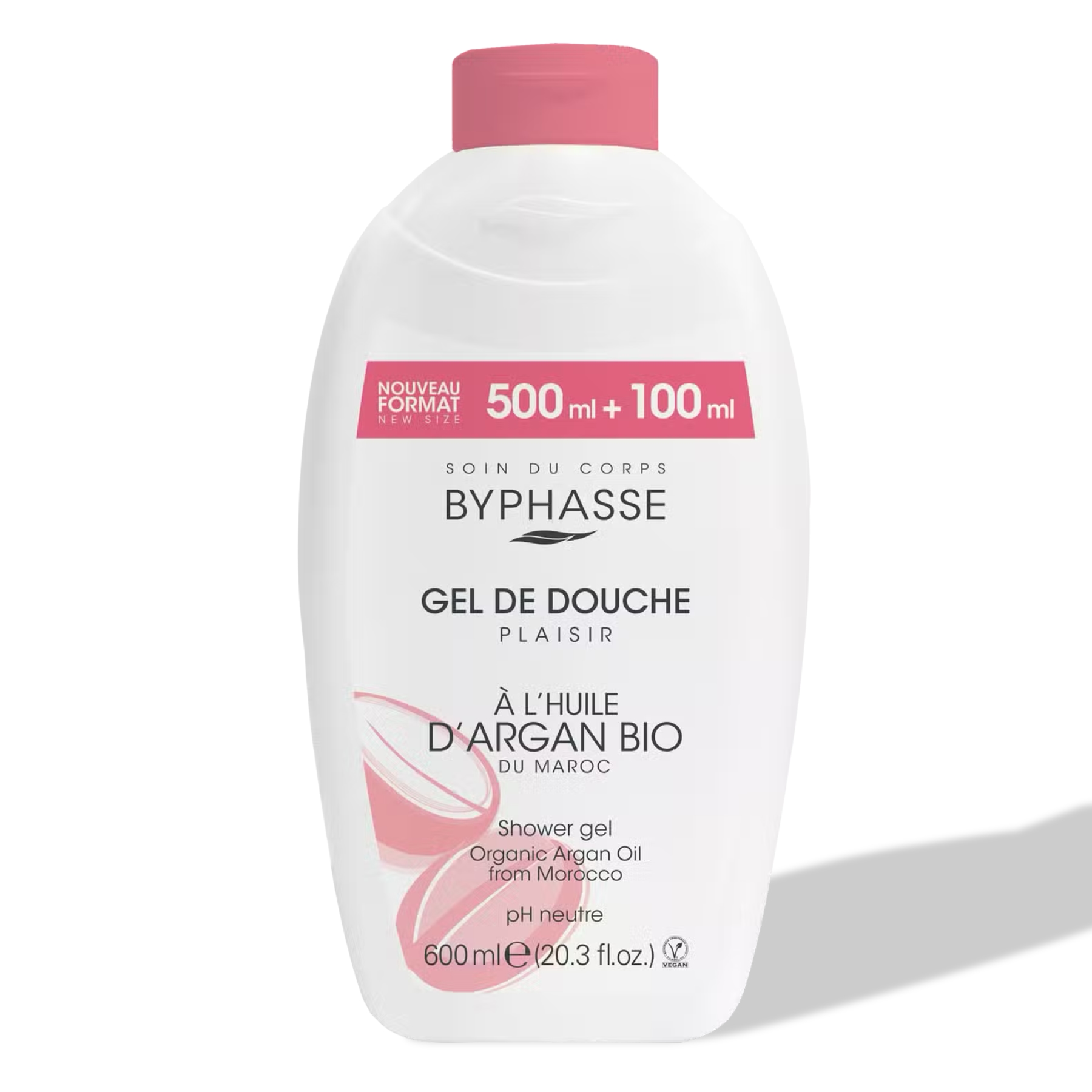 Byphasse sprchový gel s bio arganovým olejem 600 ml