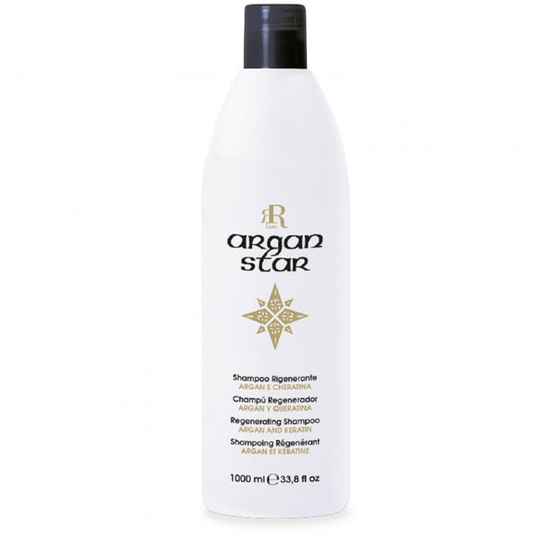 RR Argan Star regenerační šampón pro křehké vlasy 1000 ml