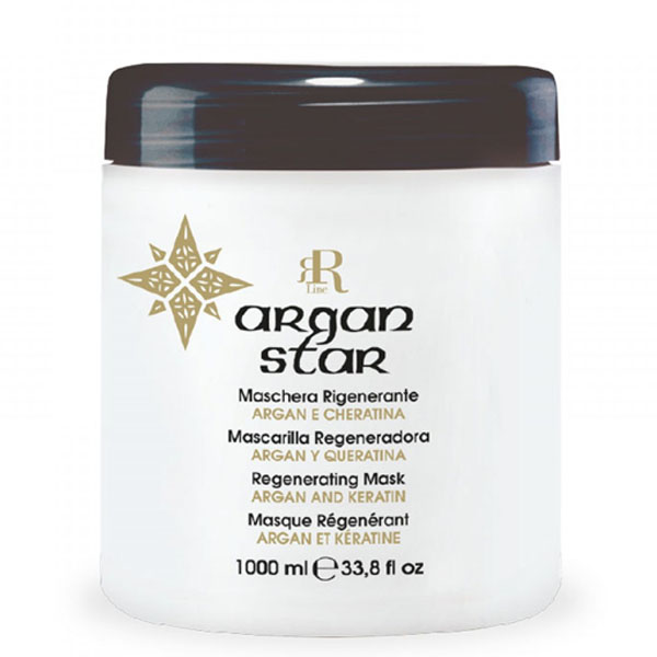RR Argan Star regenerační maska pro křehké vlasy 1000 ml