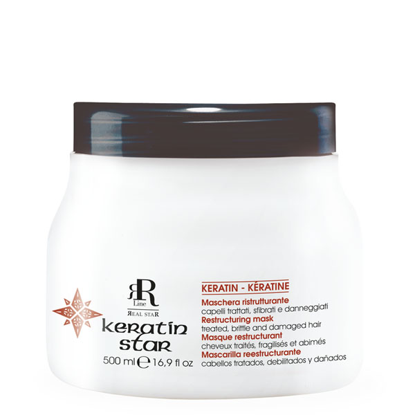 RR Keratin Star maska pro poškozené vlasy 500 ml