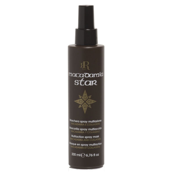 RR Macadamia Star vyživující bezoplachový sprej pro fádní vlasy 200 ml