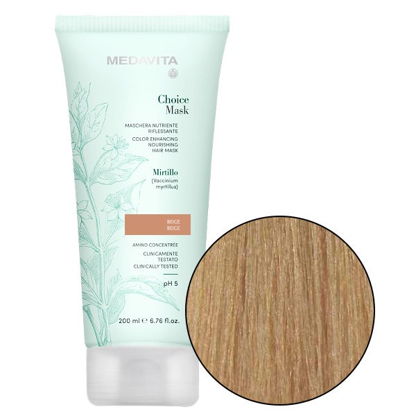 MedaVita Choice barvící maska béžová (beige) 200 ml