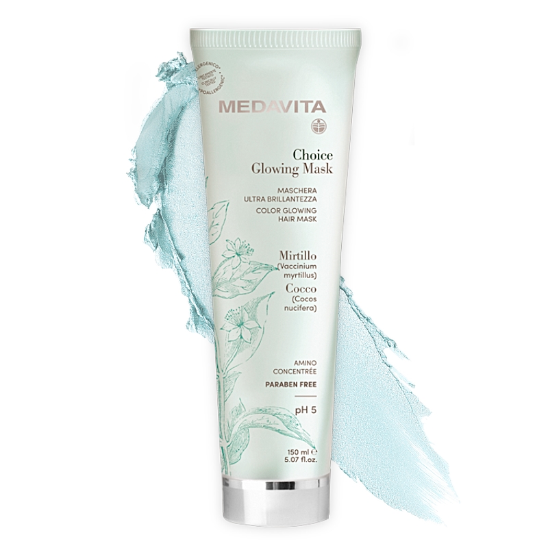MedaVita Choice Glowing maska pro zvýraznění barvy vlasů 150 ml