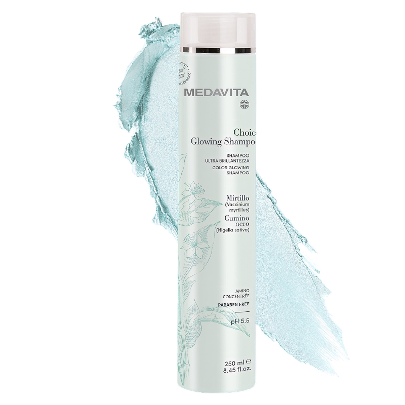 MedaVita Choice Glowing šampón pro zvýraznění barvy vlasů 250 ml