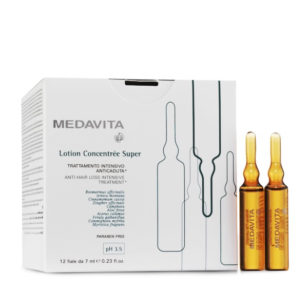 MedaVita Lotion Concentree Super Intenzivní ampule proti padání vlasů 12 x 7 ml