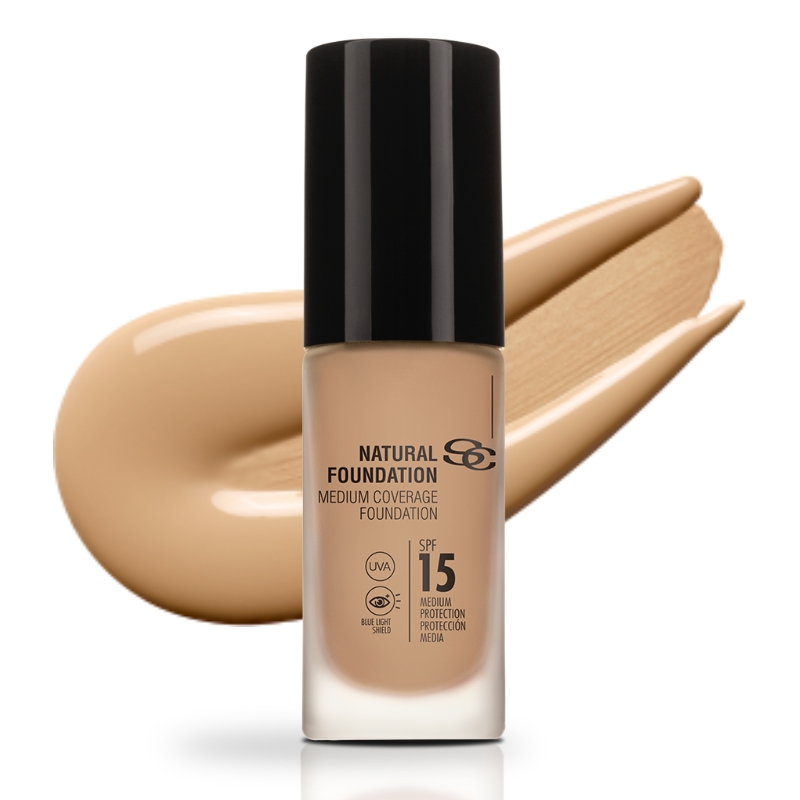 Salerm Beauty Line Natural Foundation středně krycí make-up F20 30 ml