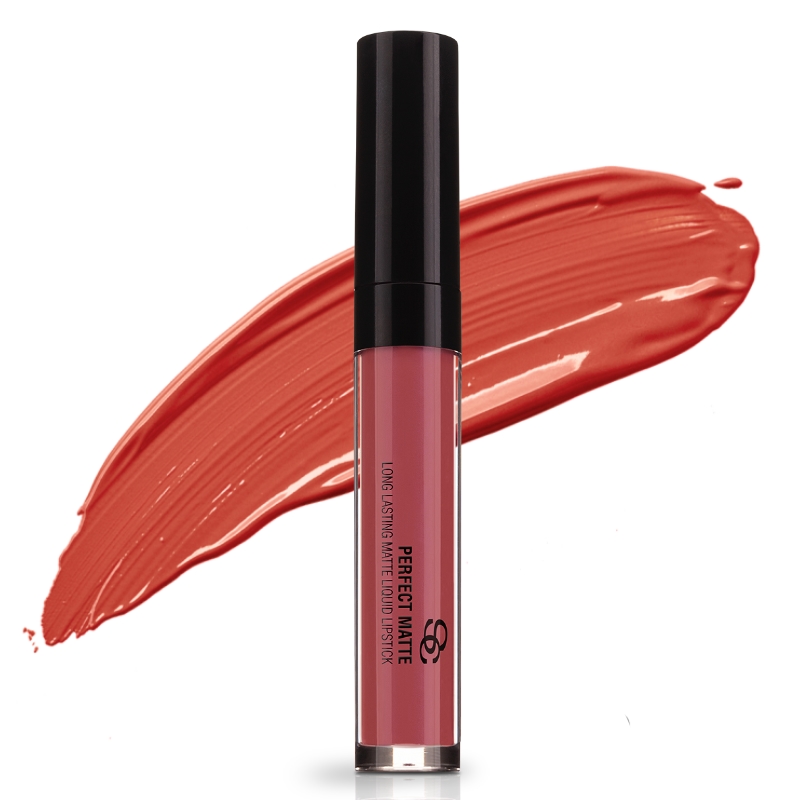 Salerm Beauty Line Perfect Matte matná tekutá rtěnka PM05 Burnt Amber 9 ml