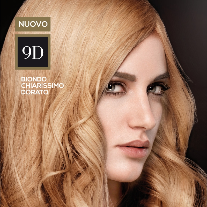 Lialysse barva na vlasy s keratinem a arganovým olejem 9D velmi světlá zlatá blond