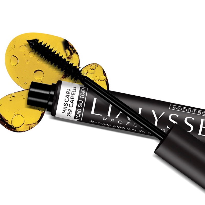 Lialysse řasenka na vlasy s keratinem a arganovým olejem 18 ml blond