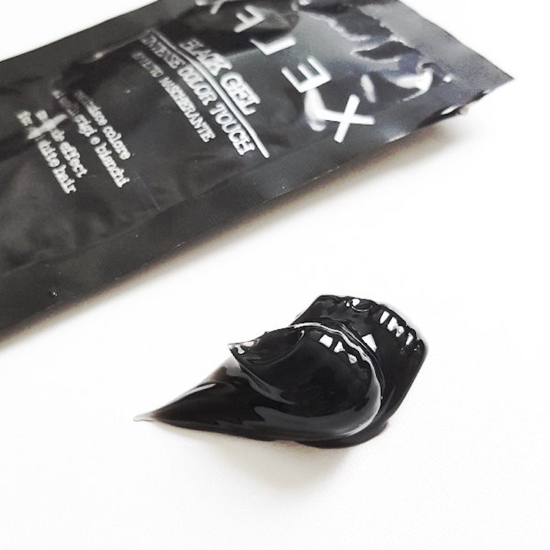 Xflex Black Gel černý gel na vlasy  100 ml