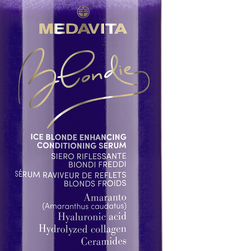 Medavita Blondie Ice Blondes leave-in kondicionér pro studené blond vlasy 150 ml