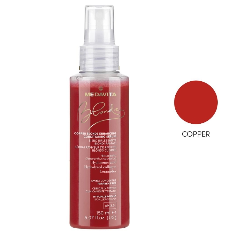 Medavita Blondie Copper Blondes leave-in kondicionér pro měděné blond vlasy 150 ml