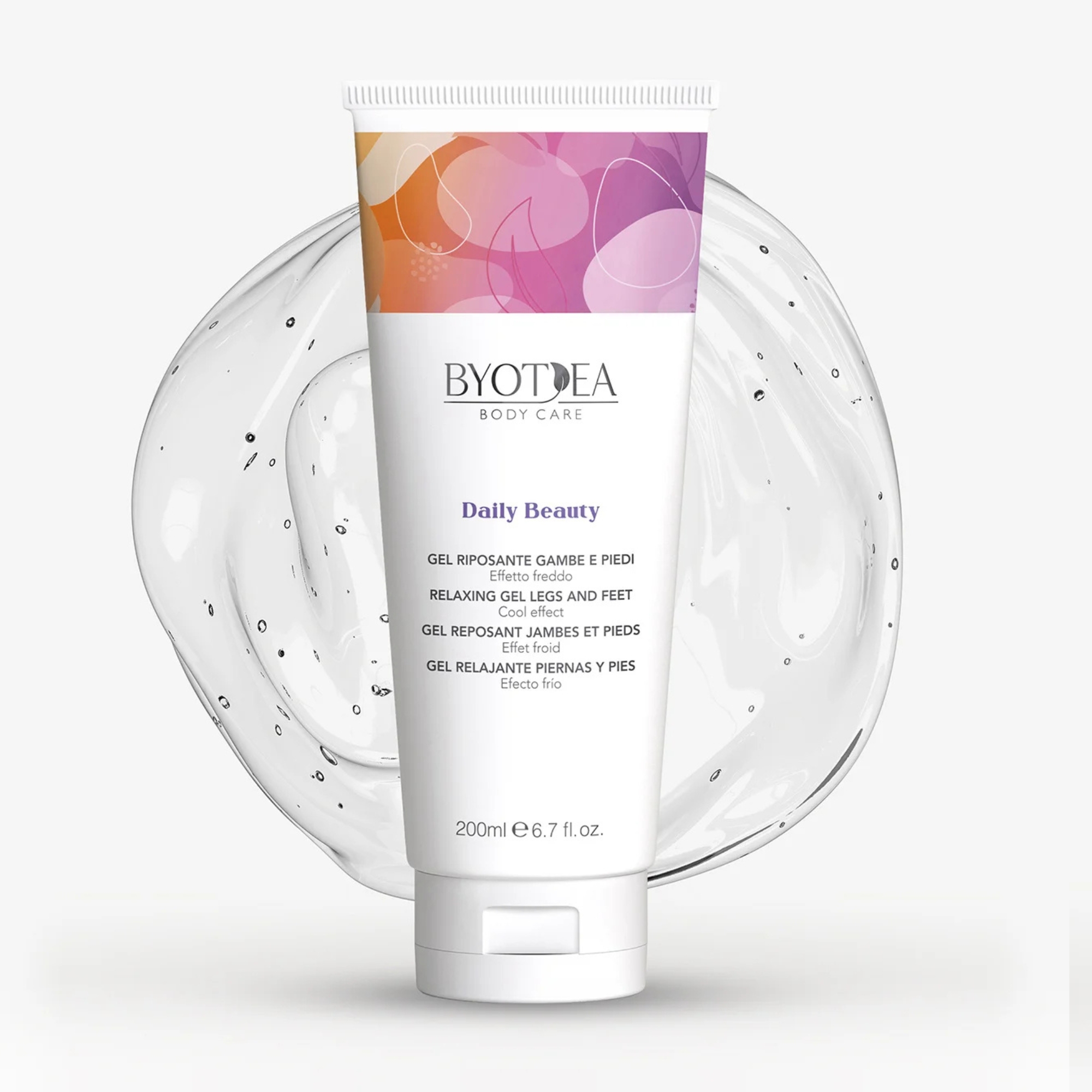 Byotea Daily Beauty chladivý gel na nohy a chodidla 200 ml