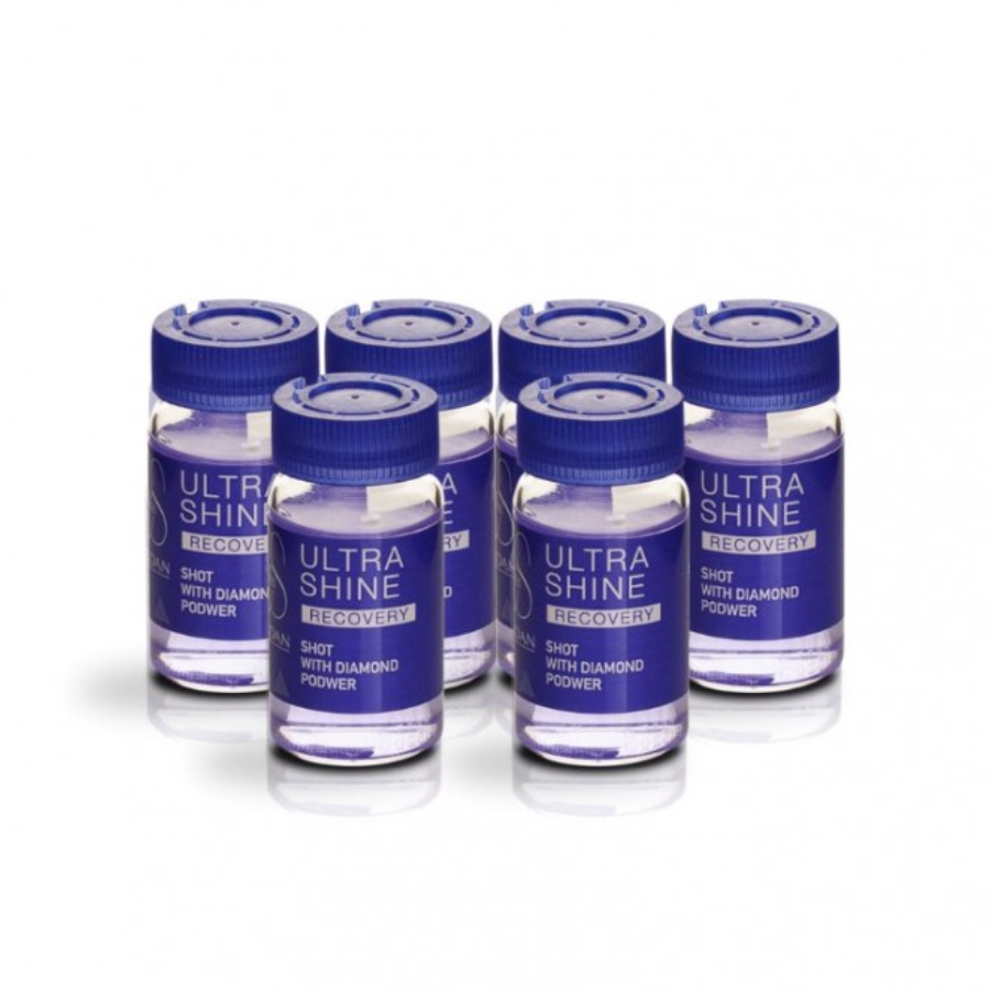 Lendan Recovery Ultra Shine pro ultra lesk vlasů 6 x 10 ml