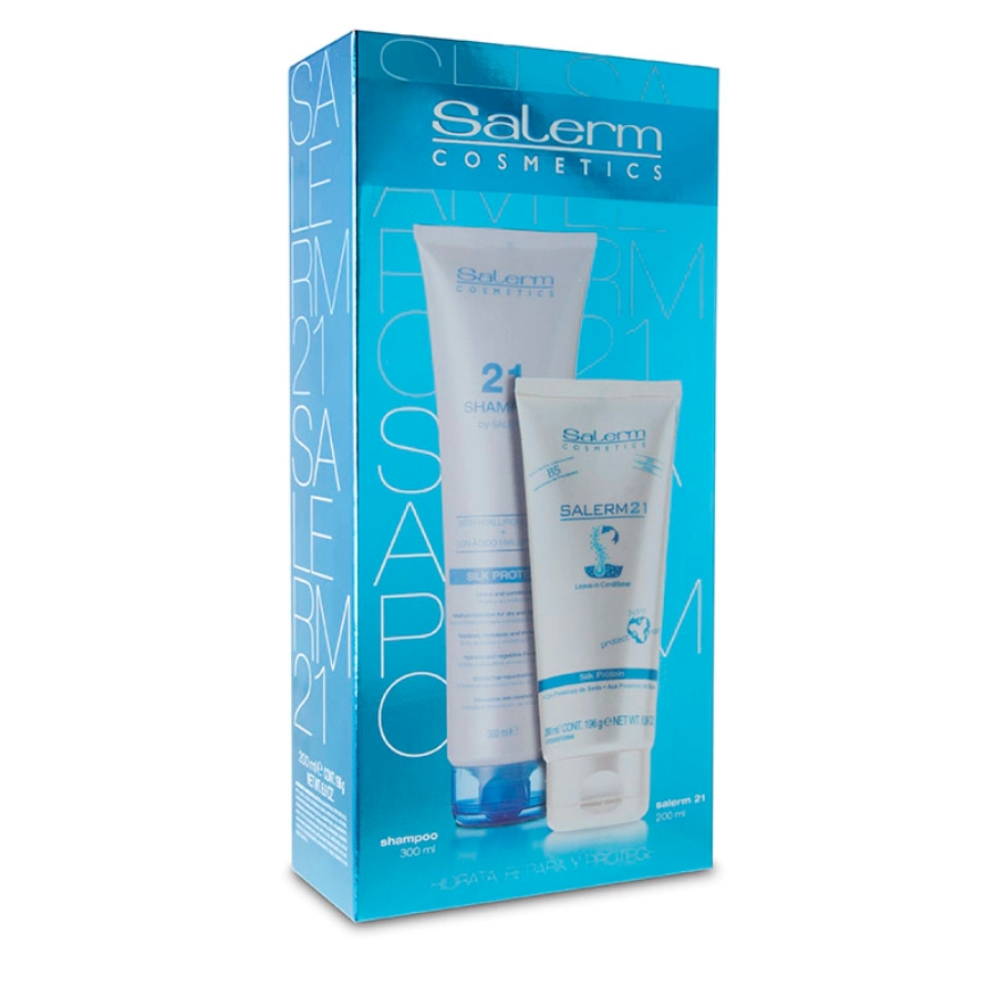 Salerm 21 Duo kosmetická sada pro hydrataci vlasů