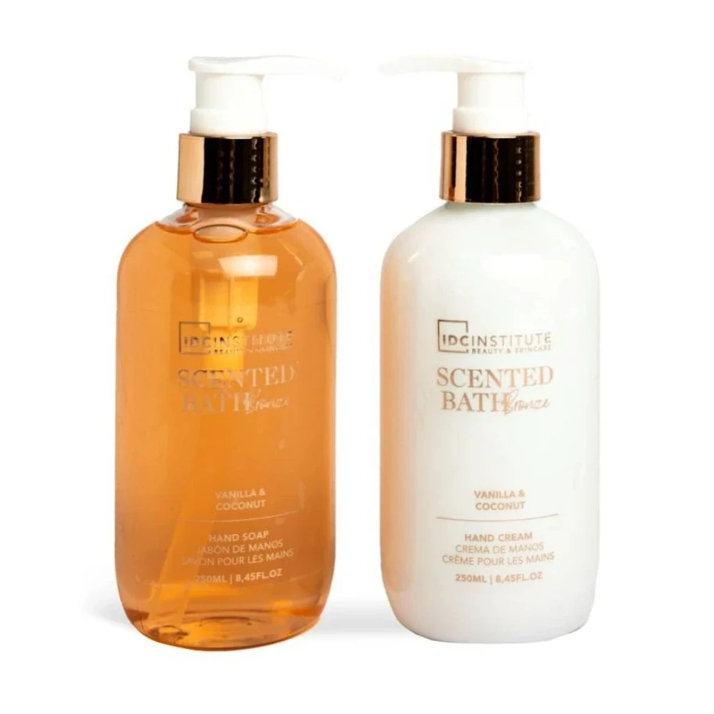 IDC Scented Garden Bronze Dárková sada s vůní vanilky a kokosu