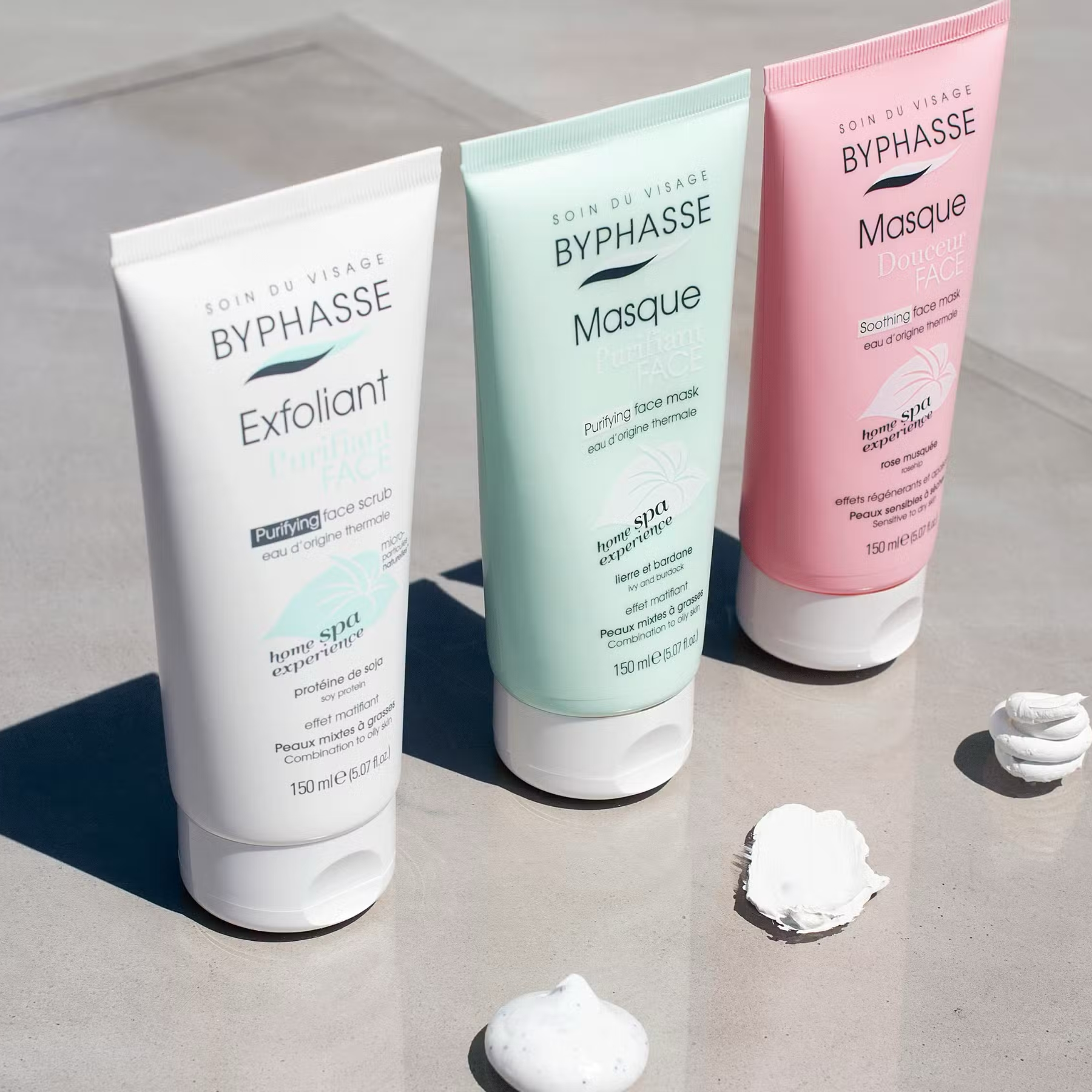 Byphasse Purifying hloubkově čistící maska pro smíšenou a mastnou pleť 150 ml