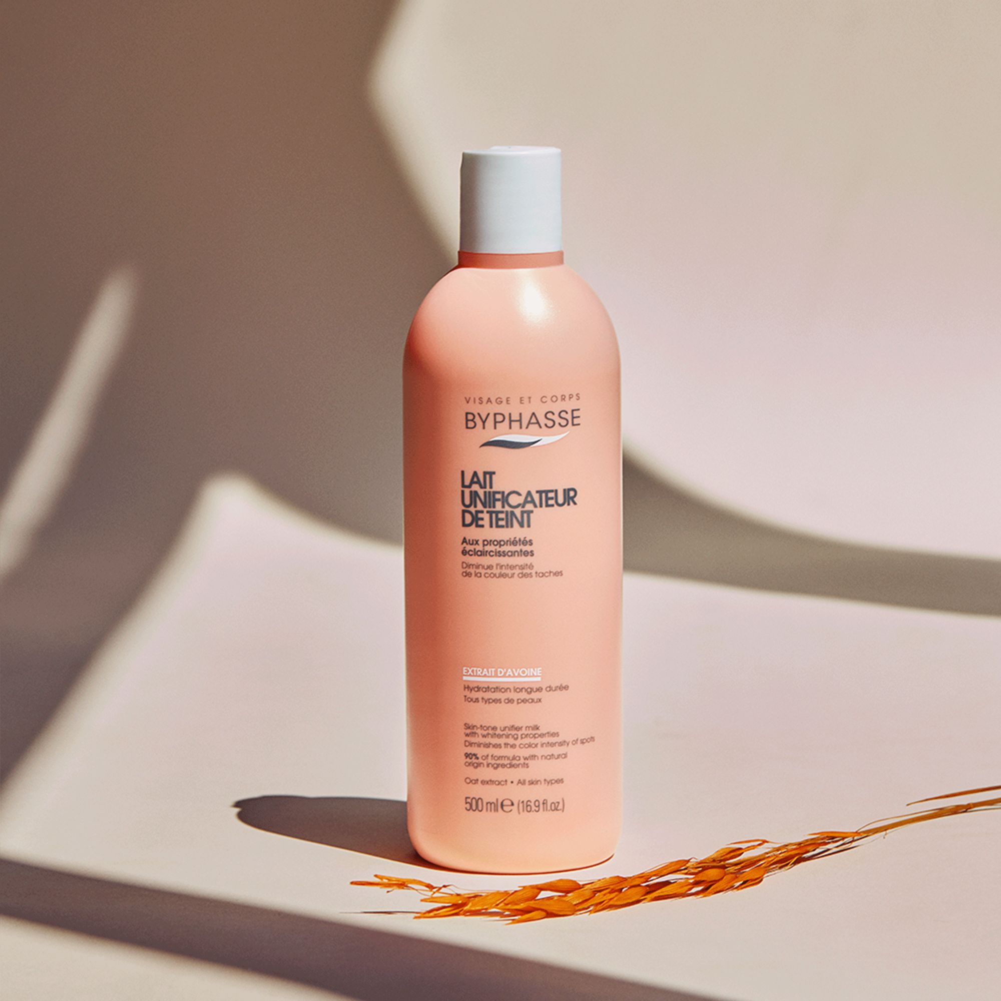 Byphasse Wheat rozjasňující tělové mléko 500 ml