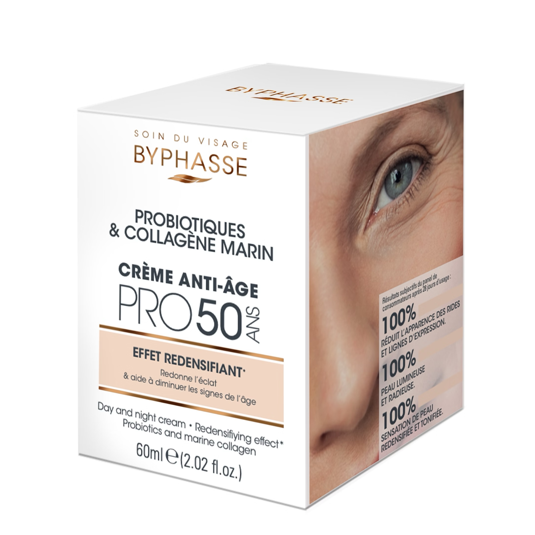 Byphasse PRO50 Anti-age intenzivní zpevňující krém proti vráskám 60 ml