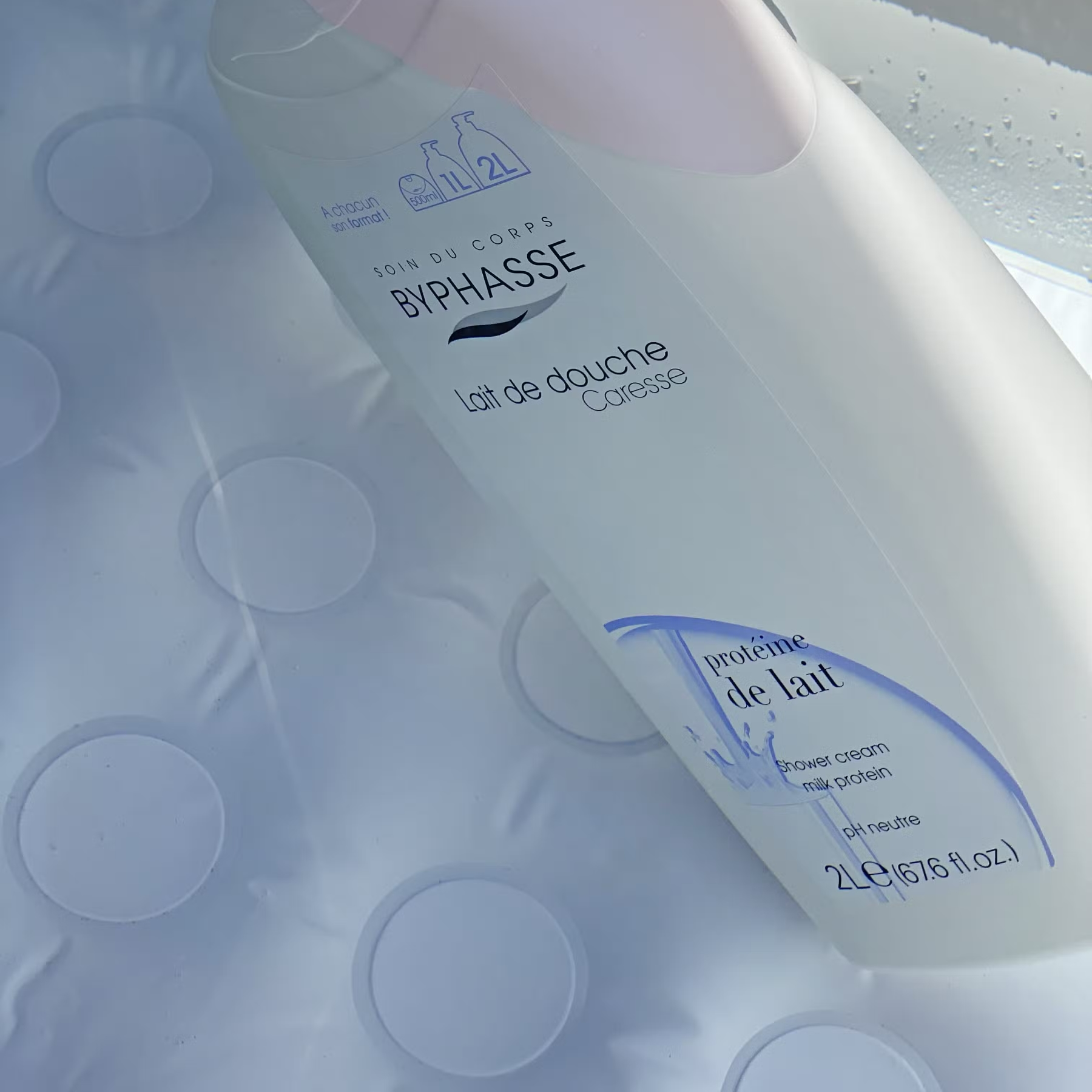 Byphasse sprchový krém mléčné proteiny 1000 ml