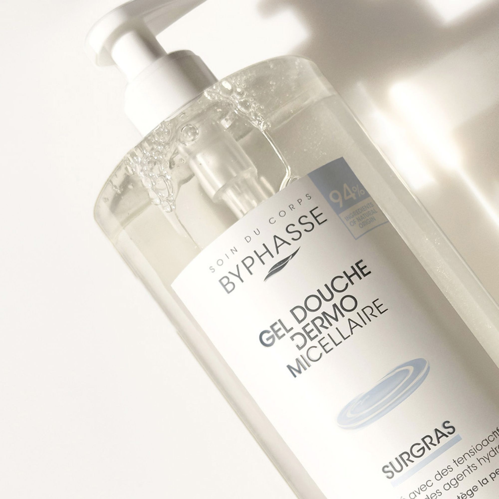 Byphasse Dermo Surgas micelární sprchový gel pro normální a suchou pokožku 1000 ml