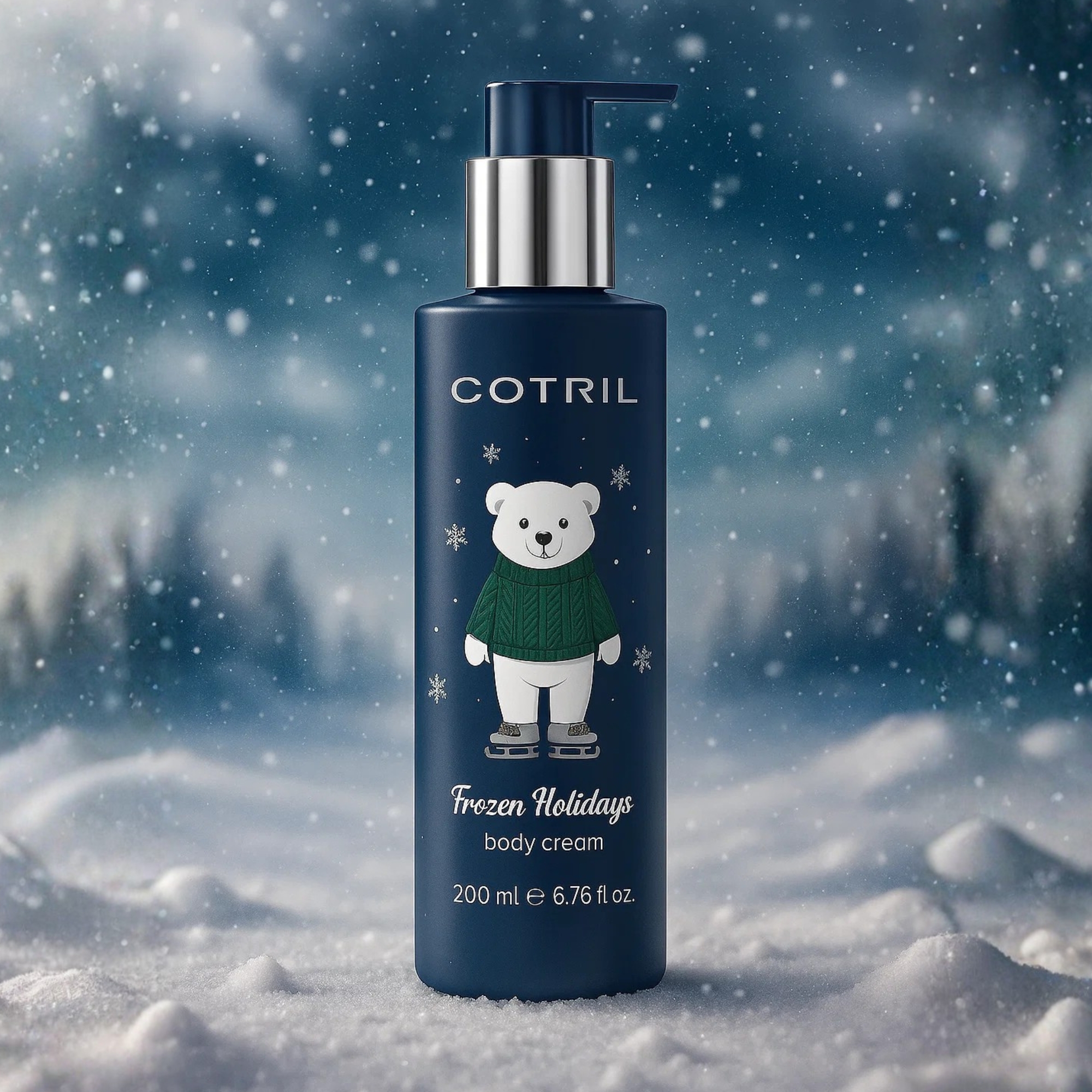Cotril Frozen Holidays tělový krém pro časté použití 200 ml