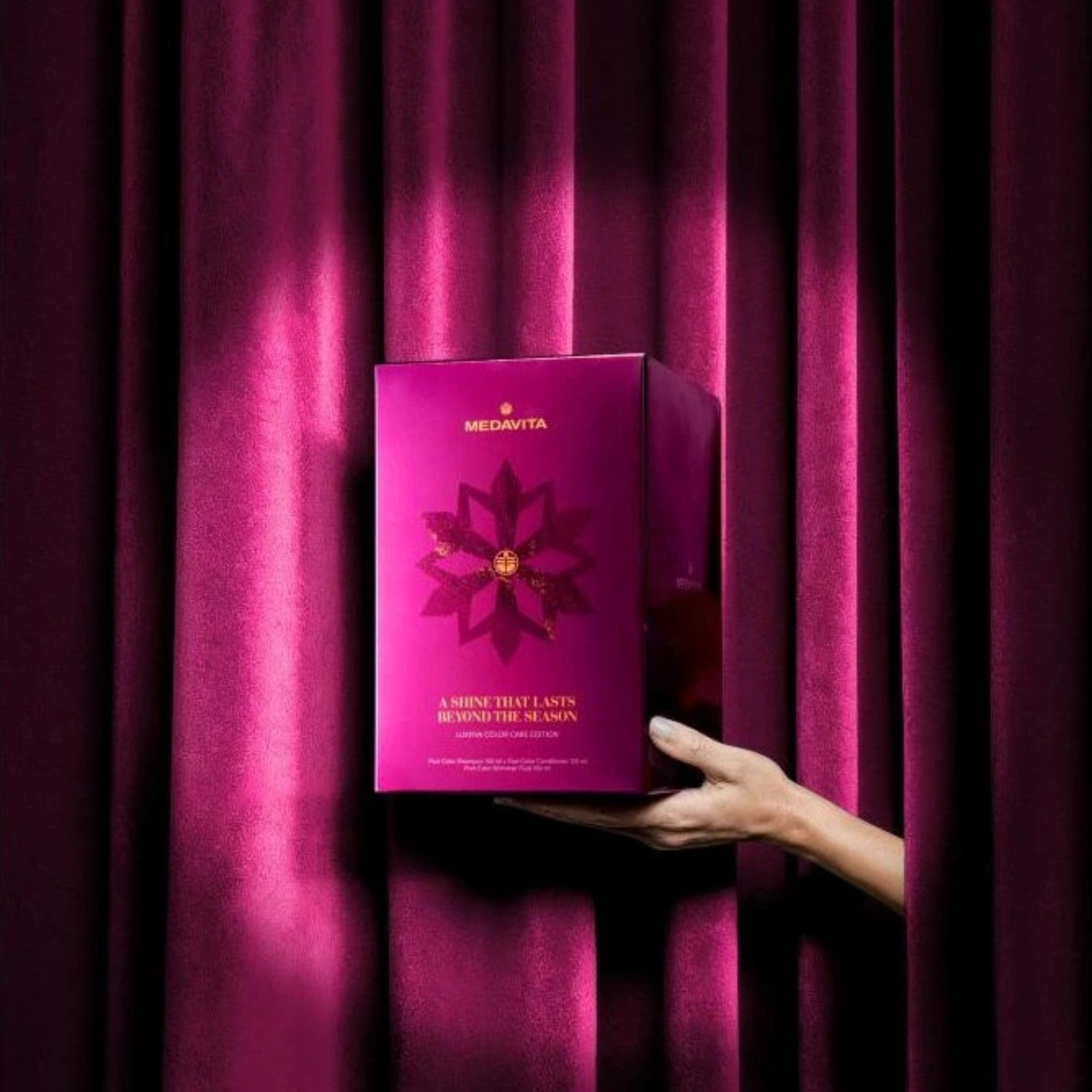 Medavita Luxviva dárková sada pro barvené vlasy