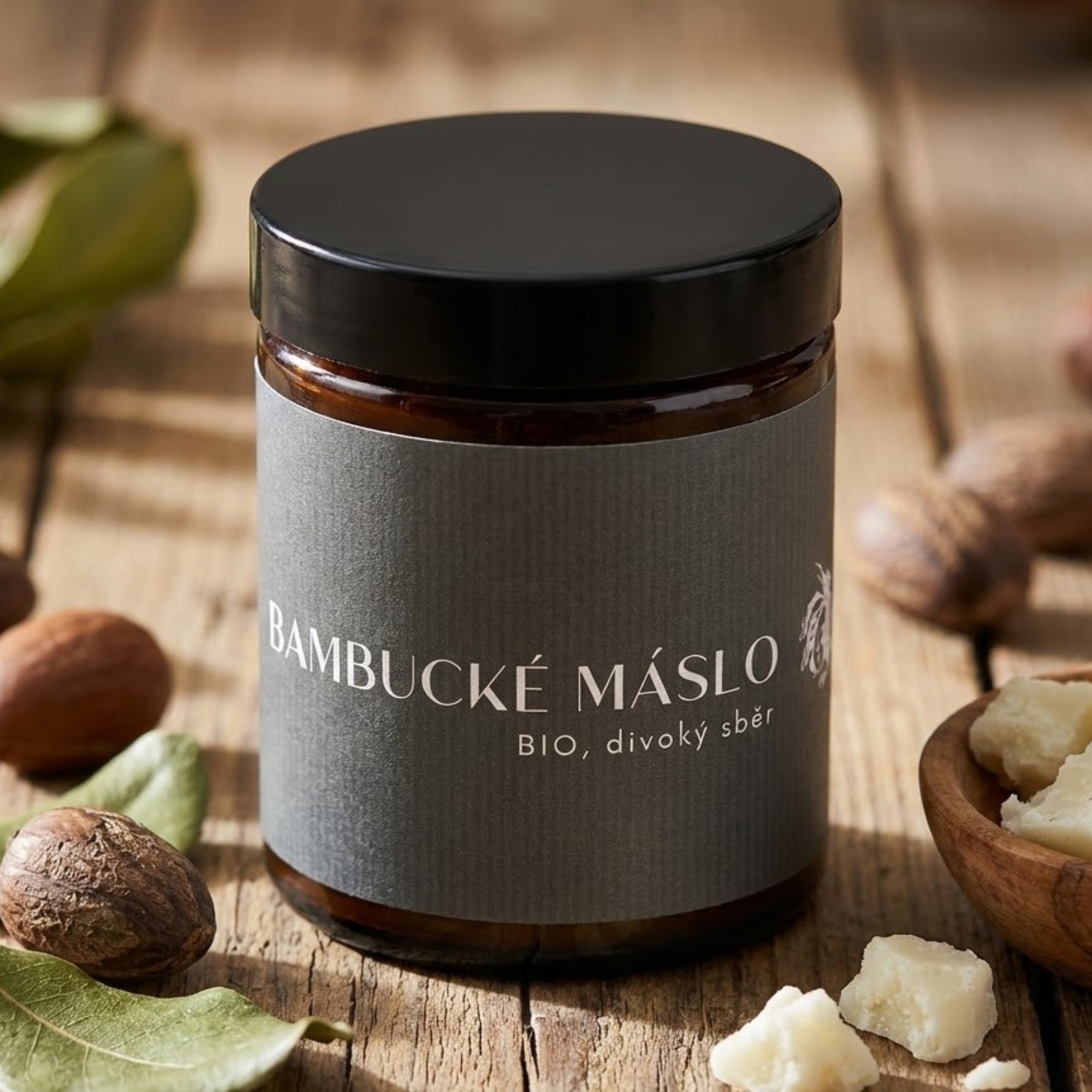 Farm.inc Šlehané bambucké máslo BIO RAW 180 ml