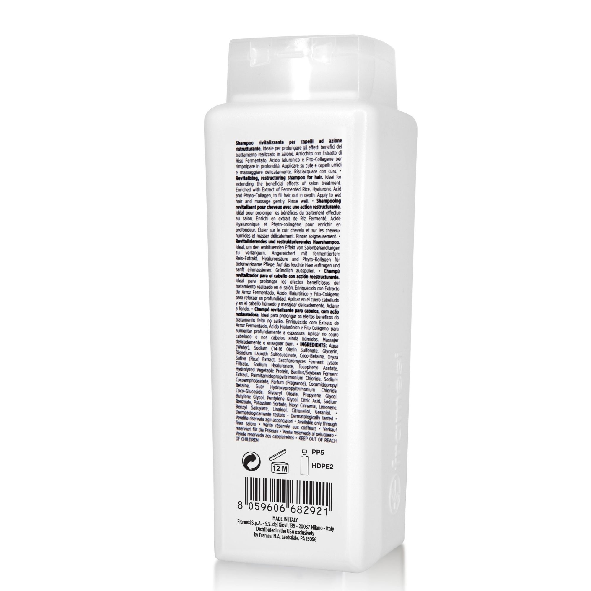 Framesi RESTRUCTURE šampon pro extra poškozené vlasy 250 ml