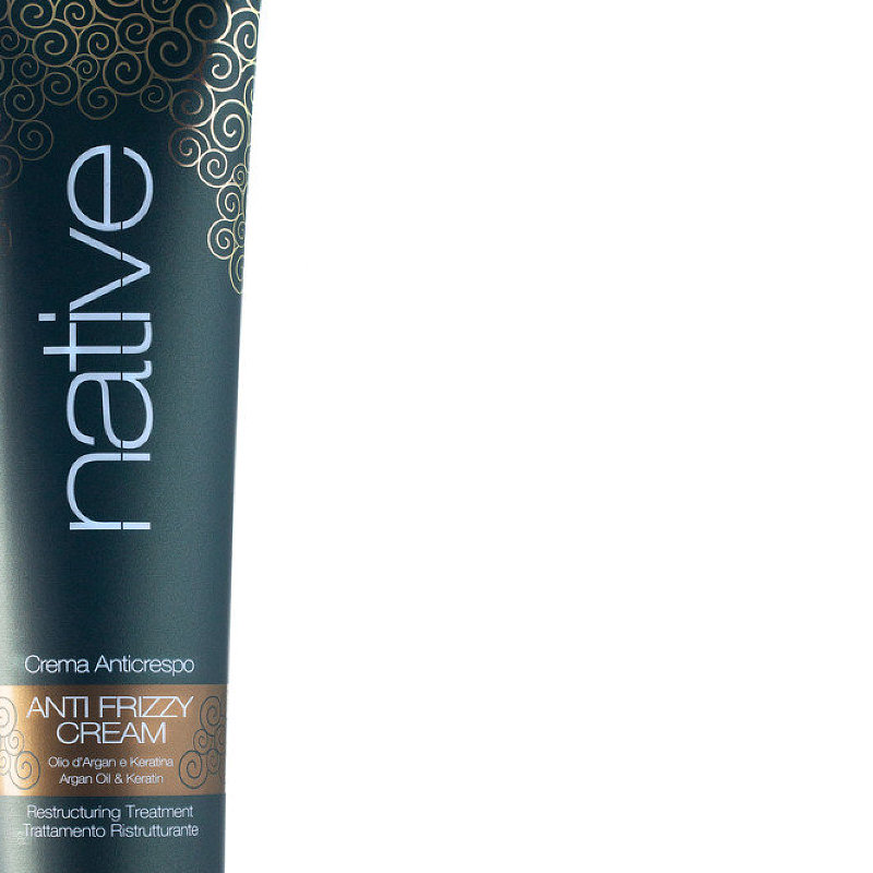 Native krém proti krepatění s keratinem a arganem 175 ml