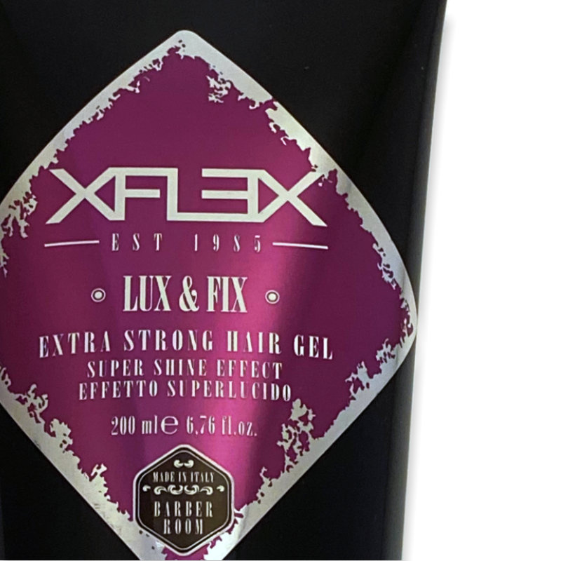Xflex Lux & Fix extra silný gel na vlasy pro lesk 200 ml