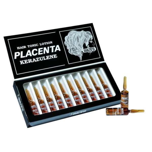 Vitalfarco Placenta Kerazulene placentové ampule proti padání vlasů 12 x 10 ml