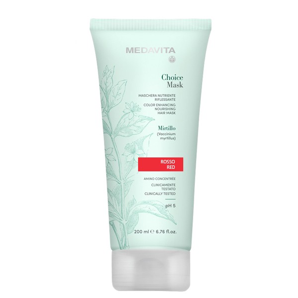 MedaVita Choice barvící maska červená (red) 200 ml