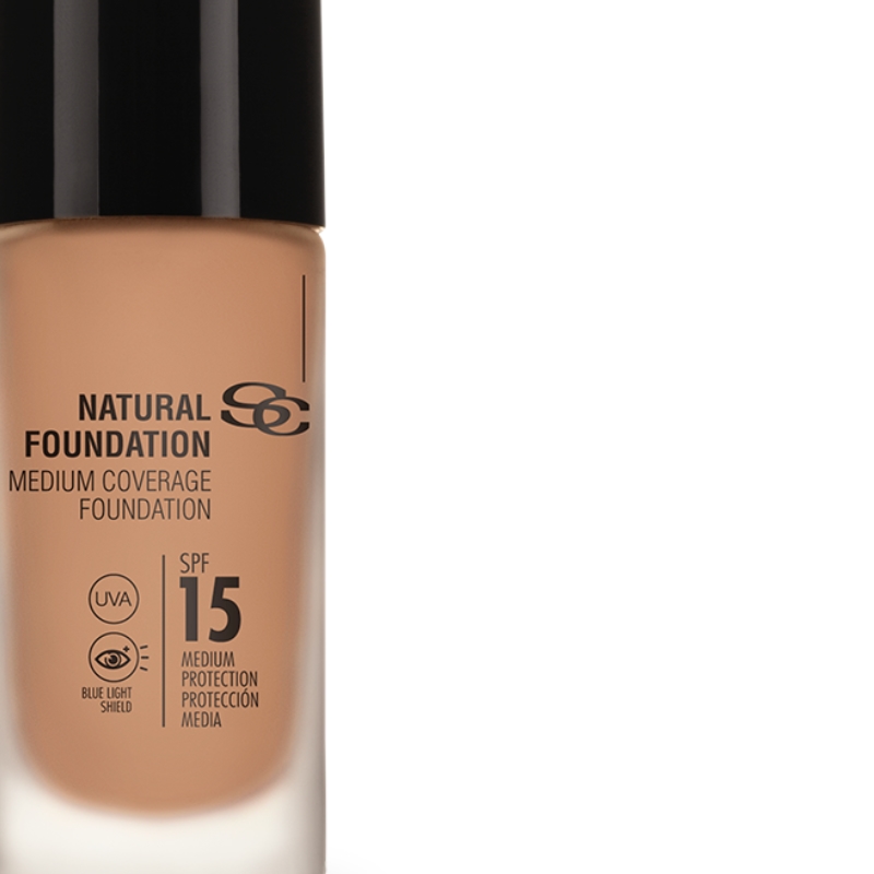 Salerm Beauty Line Natural Foundation středně krycí make-up F10 30 ml