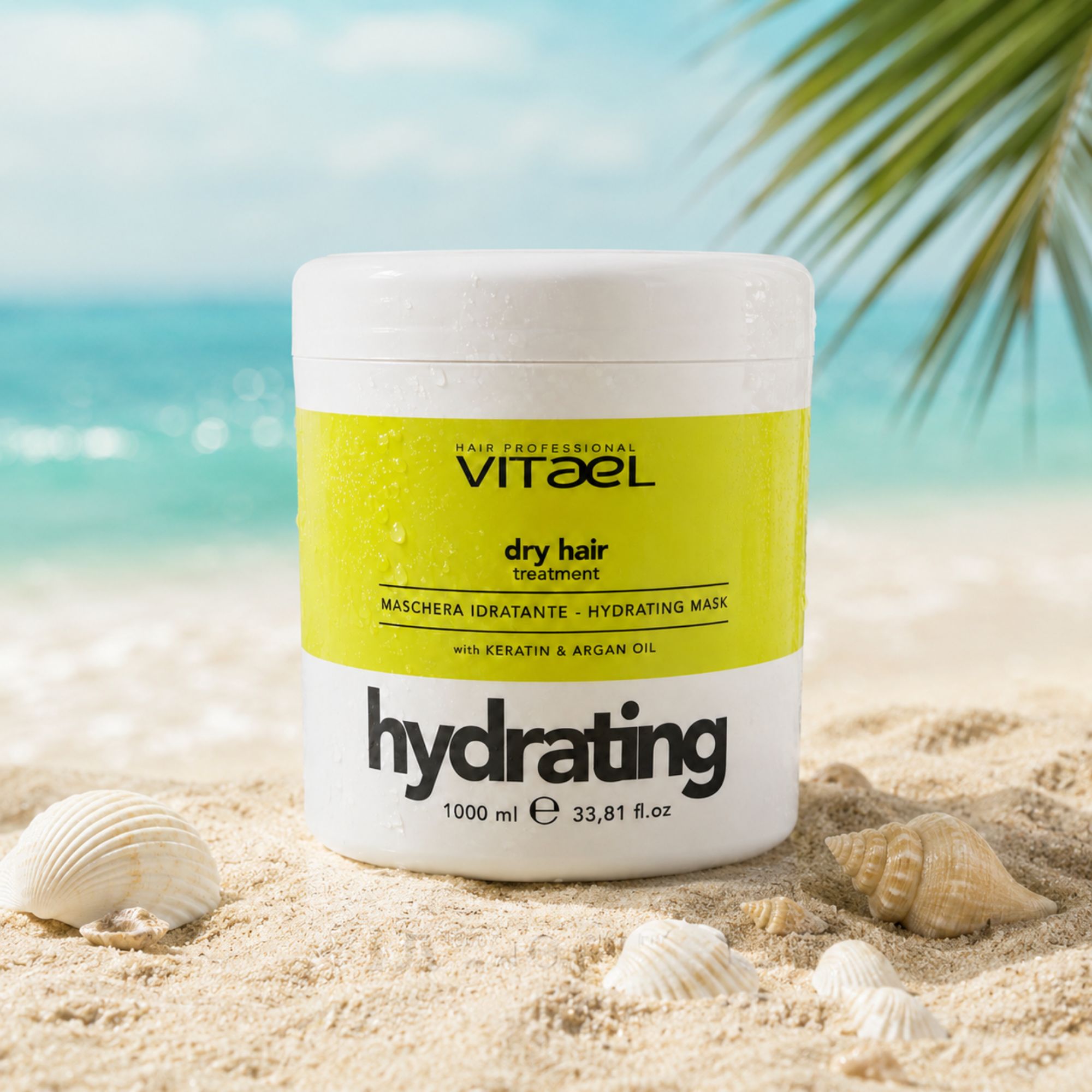 Vitalfarco Vitael Dry Hair hydratační maska 1000 ml