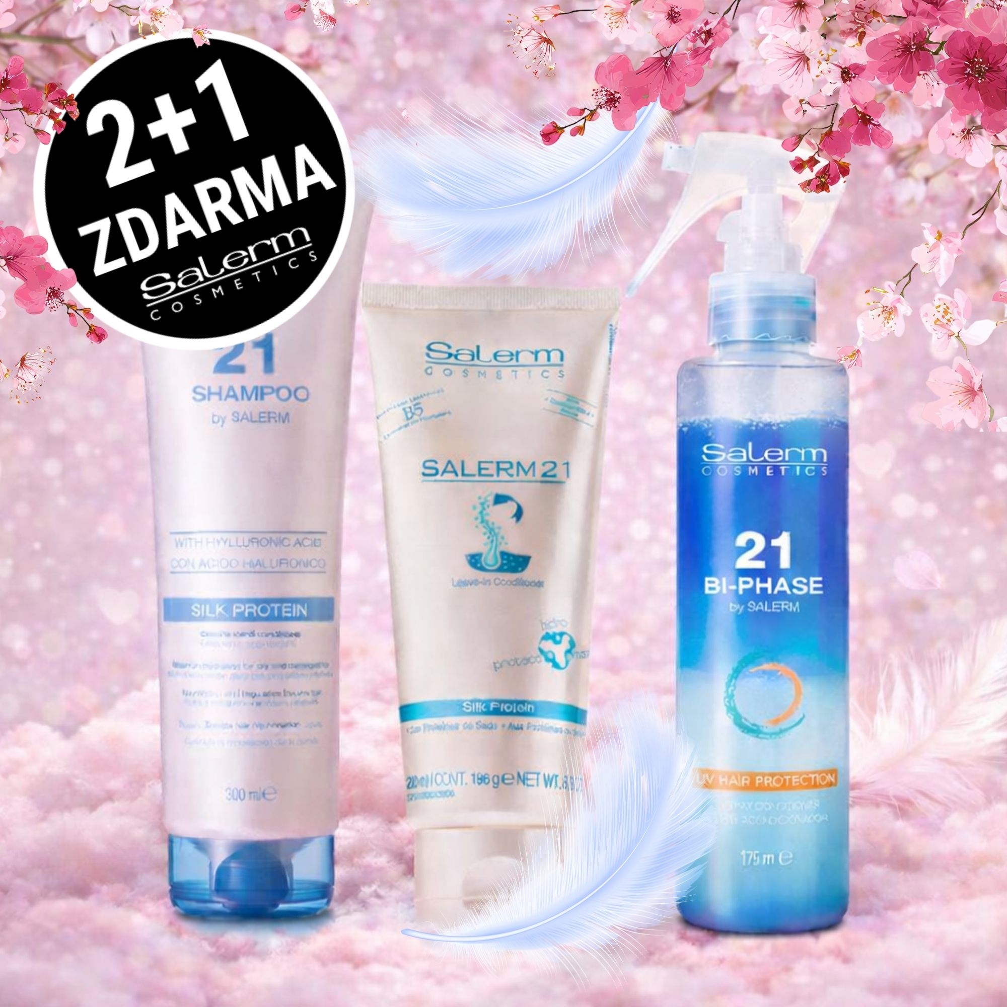 2+1 Zdarma! Salerm 21 SUN letní kosmetická sada