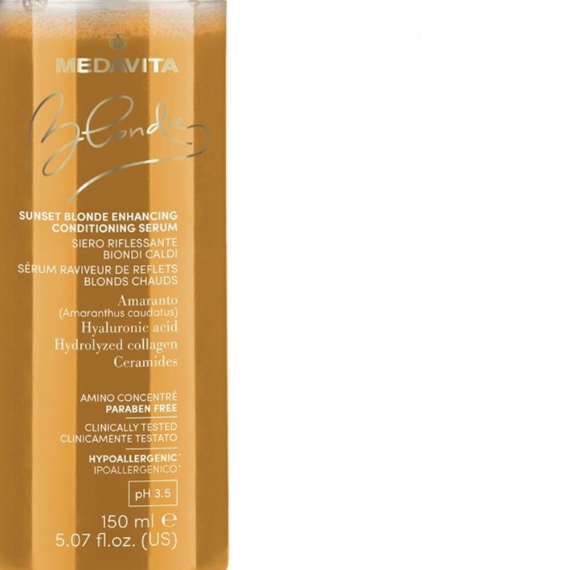 Medavita Blondie Sunset Blondes leave-in kondicionér pro zlatavé blond vlasy 150 ml